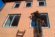 Монтаж решеток в Серпухове